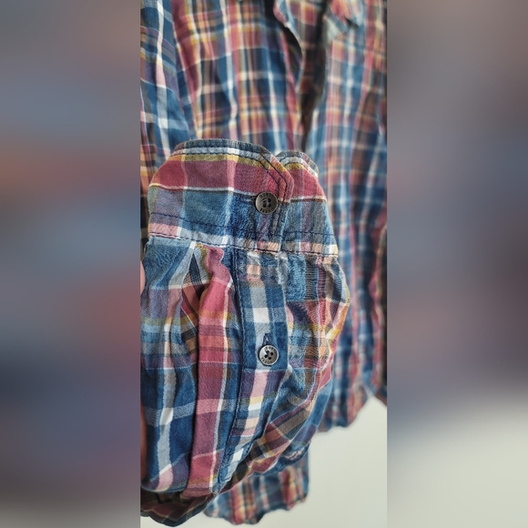 GUESS Men's Dillon Slim Fit Button Down Shirt - Picture 5 of 9